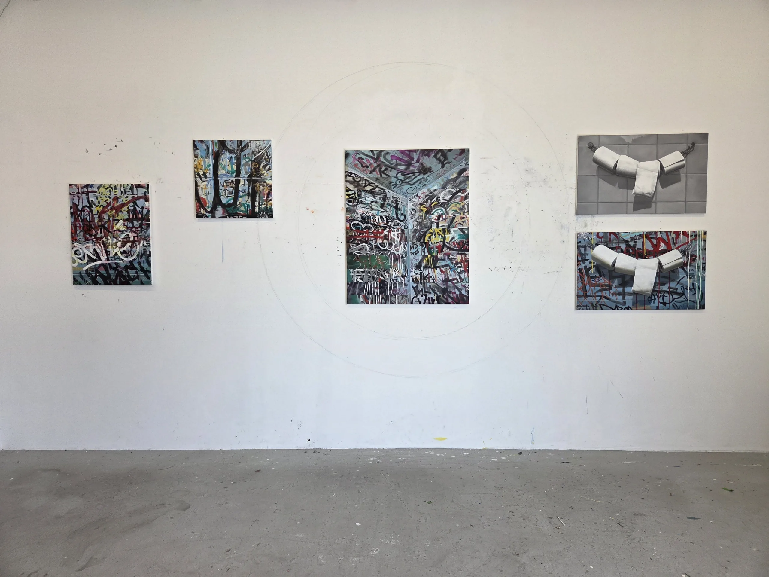 Images from open Studio 2025 - Atelierhaus Mengerzeile – by Enda O'Donoghue