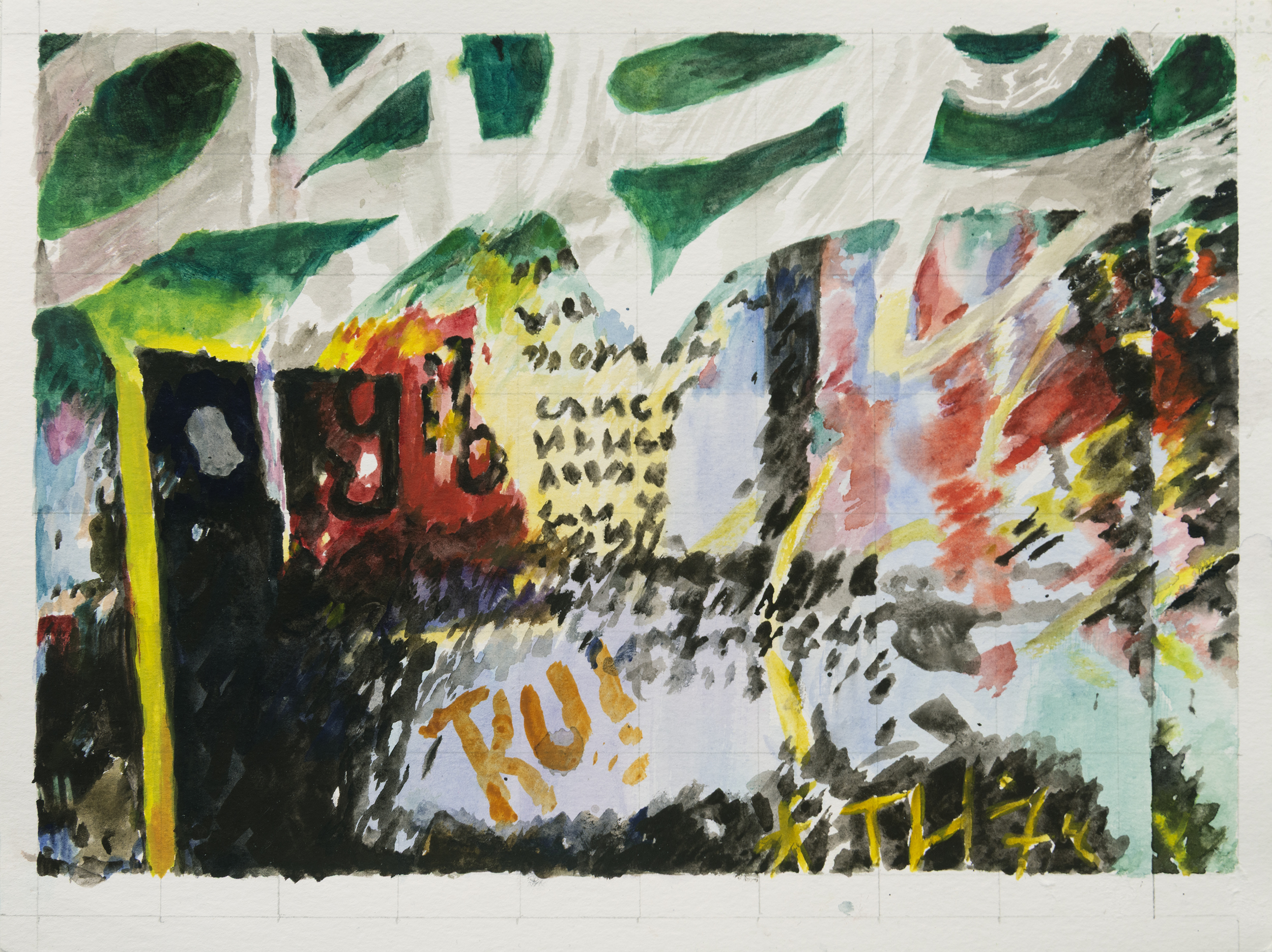 Even Song - by Enda O'Donoghue - (2025), Watercolour on Paper, 24 x 32 cm