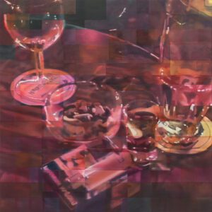 Small Hours - by Enda O'Donoghue - (2026) Oil on Canvas, 70 x 70 cm